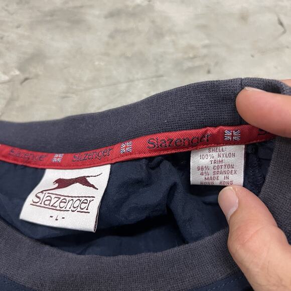 Vintage Slazenger Ryder Cup Valderrama Softshell Jacket Mens Large Blue Windbrea - Picture 3 of 6